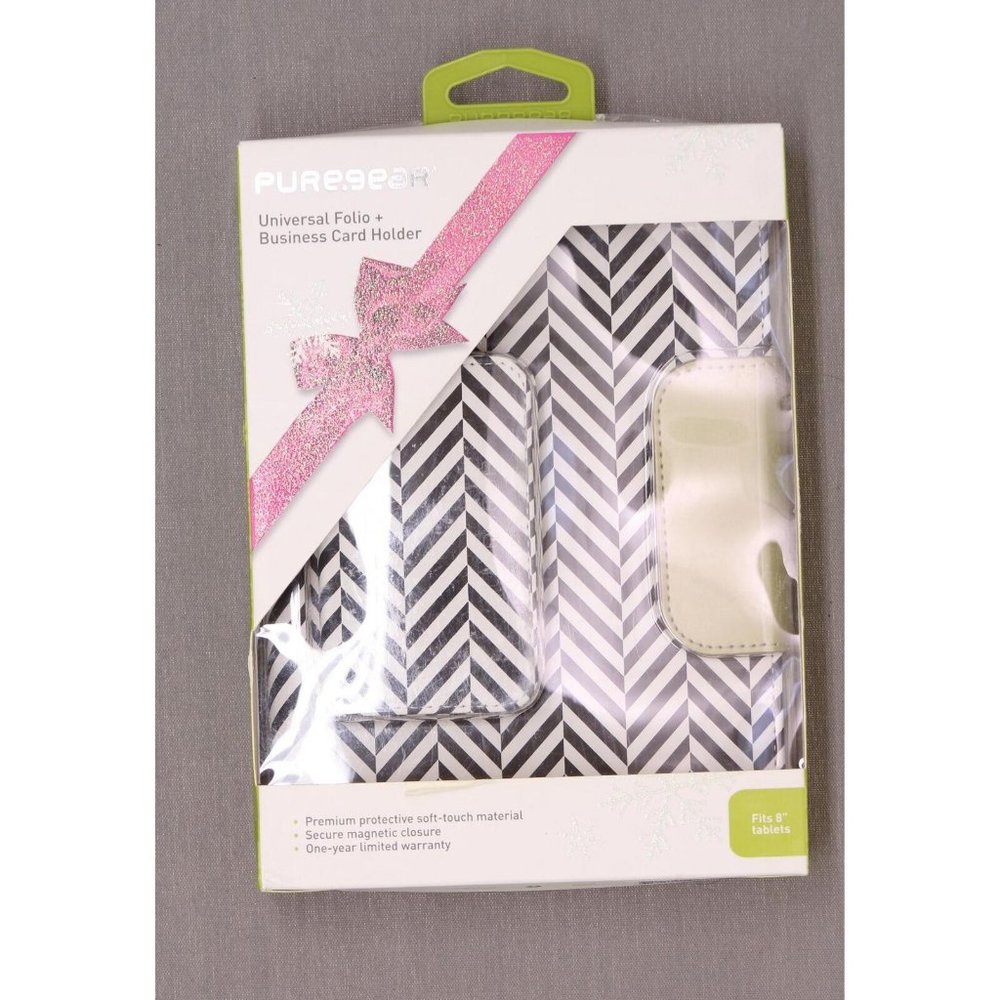 8 Inch Tablet Folio + Business Card Holder OEM